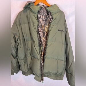 Remington XL Camo Reversible Hunting Puffer Jacket